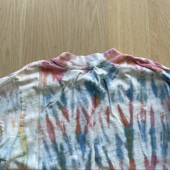 John Elliott Reconstructed Tie Dye Long Sleeve Tee Shirt - Picture 10 of 13